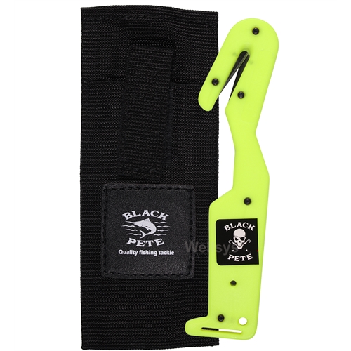 Black Pete Sportsmans Game Fishing RELEASE KNIFE with Pouch