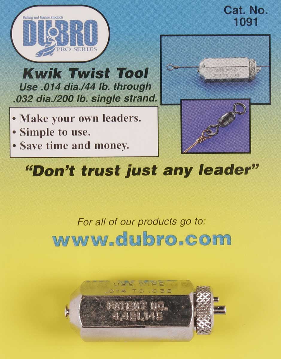 DuBro Fishing Knot - Kwik Twist Wire Leader Tool