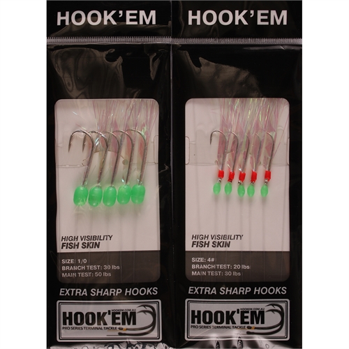 Hookem Fishing Sabiki Bait Jigs  