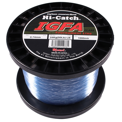 MOMOI Fishing Line IGFA HI-CATCH MONO LIGHT BLUE