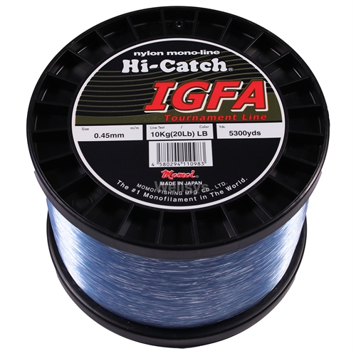 MOMOI Fishing Line IGFA HI-CATCH MONO LIGHT BLUE