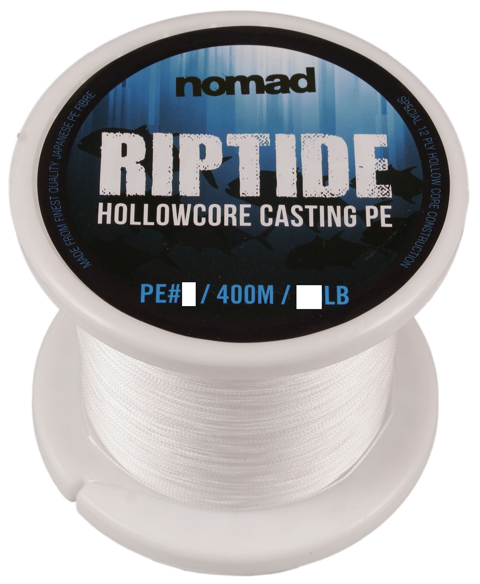 Nomad Design Braid Fishing Line - RIPTIDE HOLLOWCORE