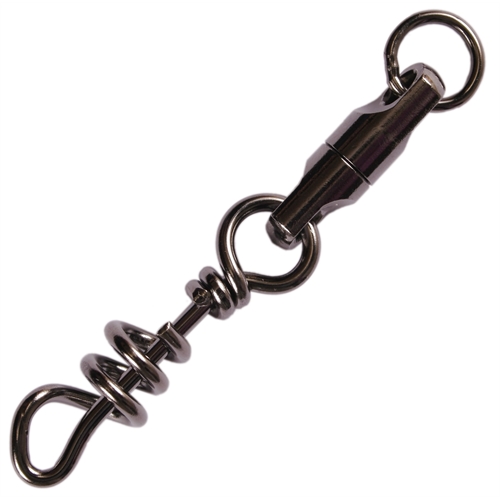 Quickrig Fishing TORPEDO SWIVEL W/ Corkscrew Snap 450lbs 