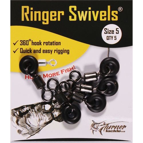 Turner Fishing Tackle - RINGER SWIVELS for Bait Rigging 