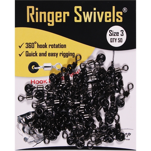 Turner Fishing Tackle - RINGER SWIVELS for Bait Rigging 