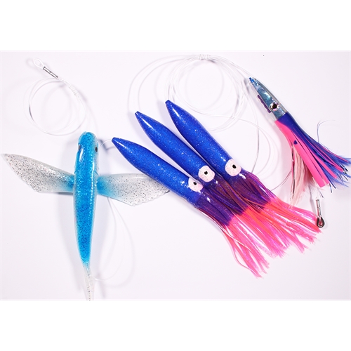 Wellsys Game Fishing - Daisy Chain Teaser FLYING FISH-FEATHER