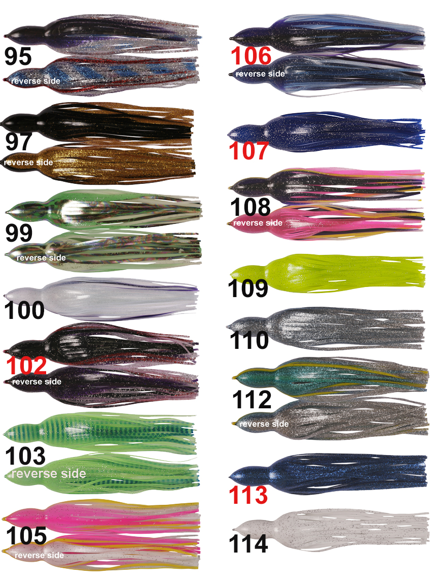 Red Fishing Squid Bait,Fishing Squid Bait Artificial Squid Skirt Trolling  Lures Fishing Octopus Lure Impressive Results 